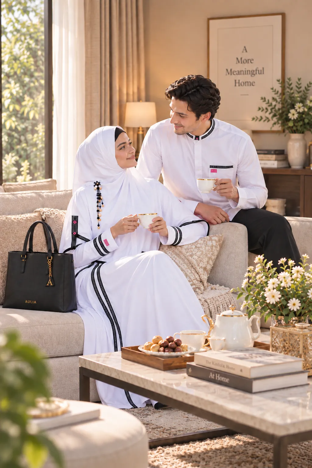 Gamis Couple Zahwa foto 5