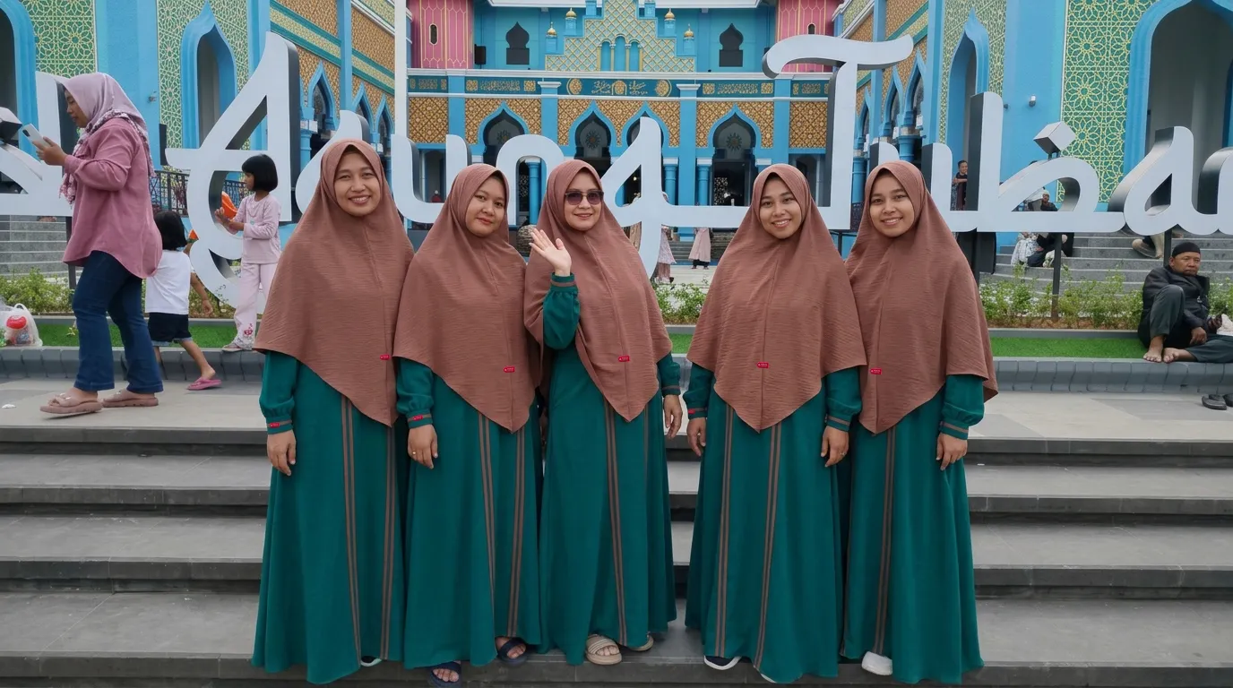 Muslimah ziarah wali