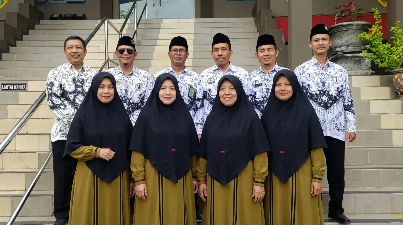 Gamis Seragam Lembaga Pendidikan - Aulia Fashion