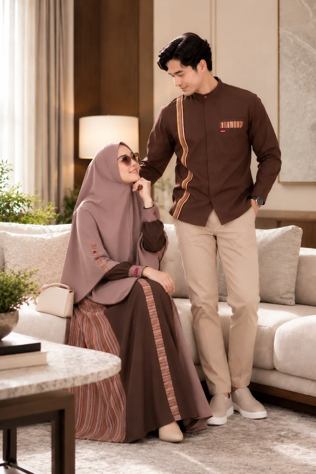 Gamis Laras Wening Couple foto 4
