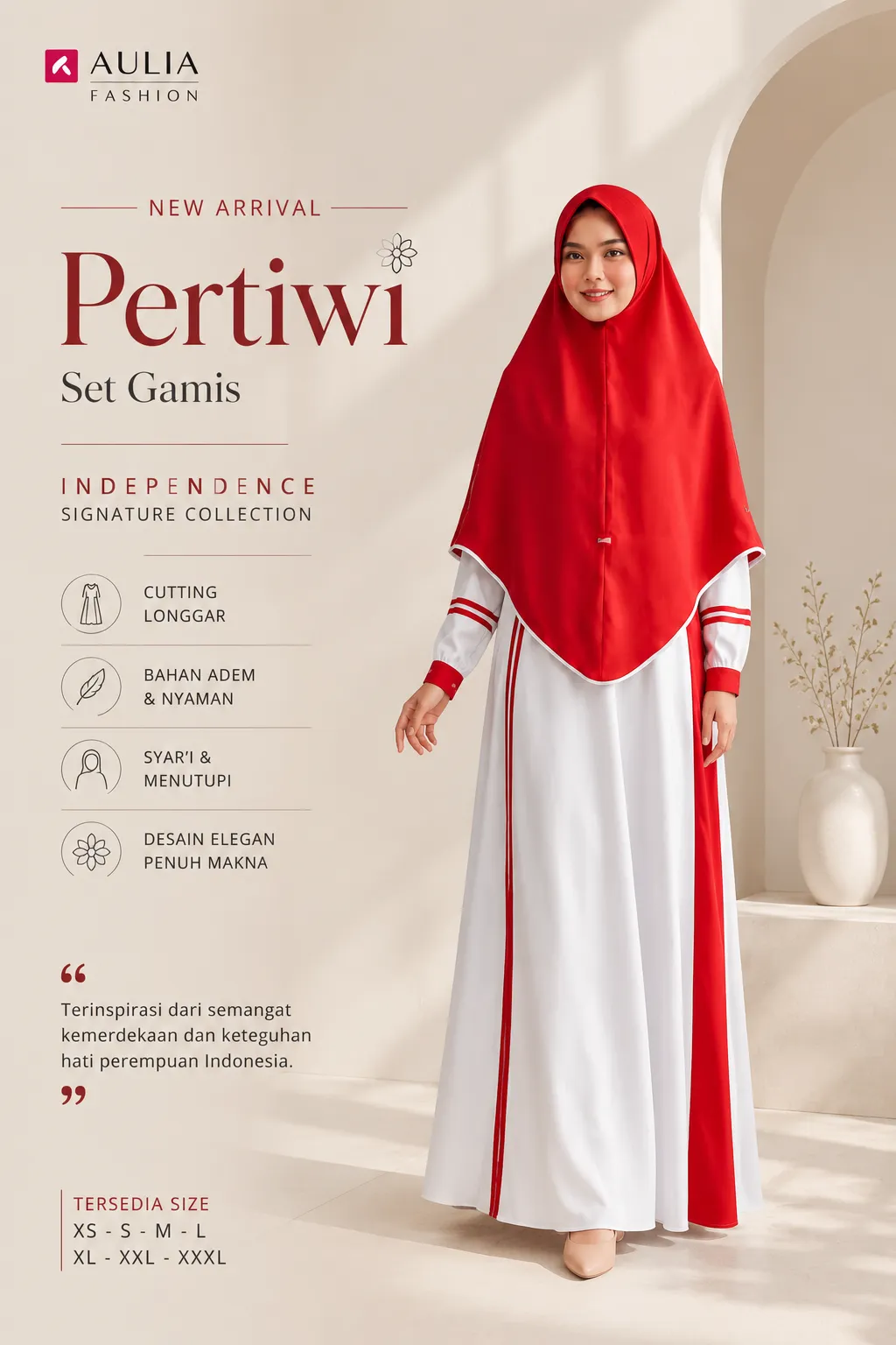 Keunggulan Gamis Pertiwi Aulia Fashion