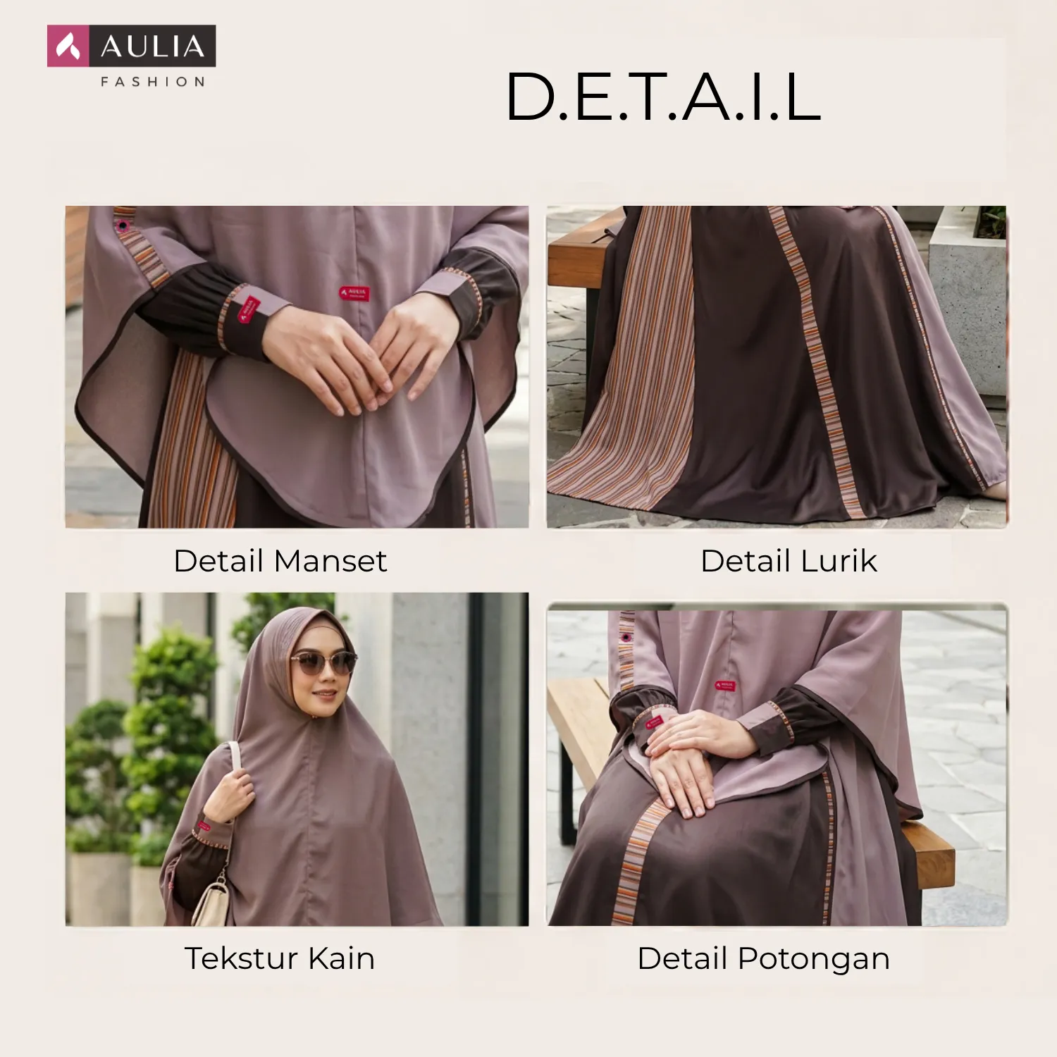 Spesifikasi Gamis Laras Wening