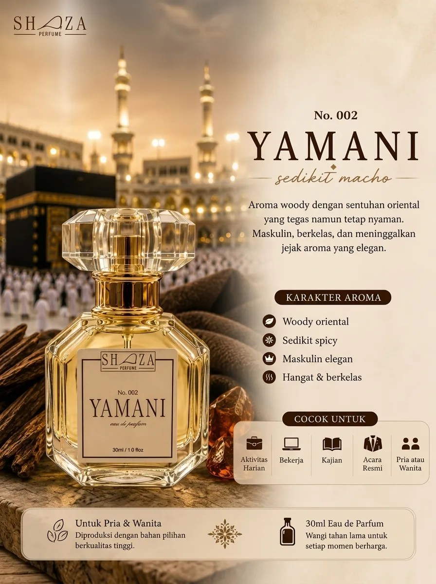 Parfum Shaza YAMANI – No. 002