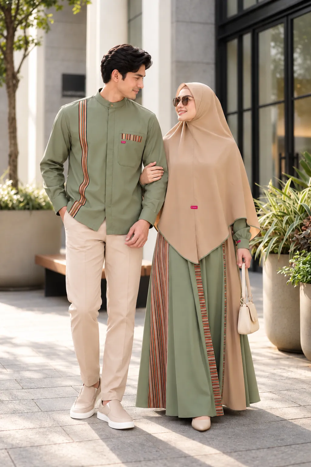 Gamis Laras Wening Couple foto 2