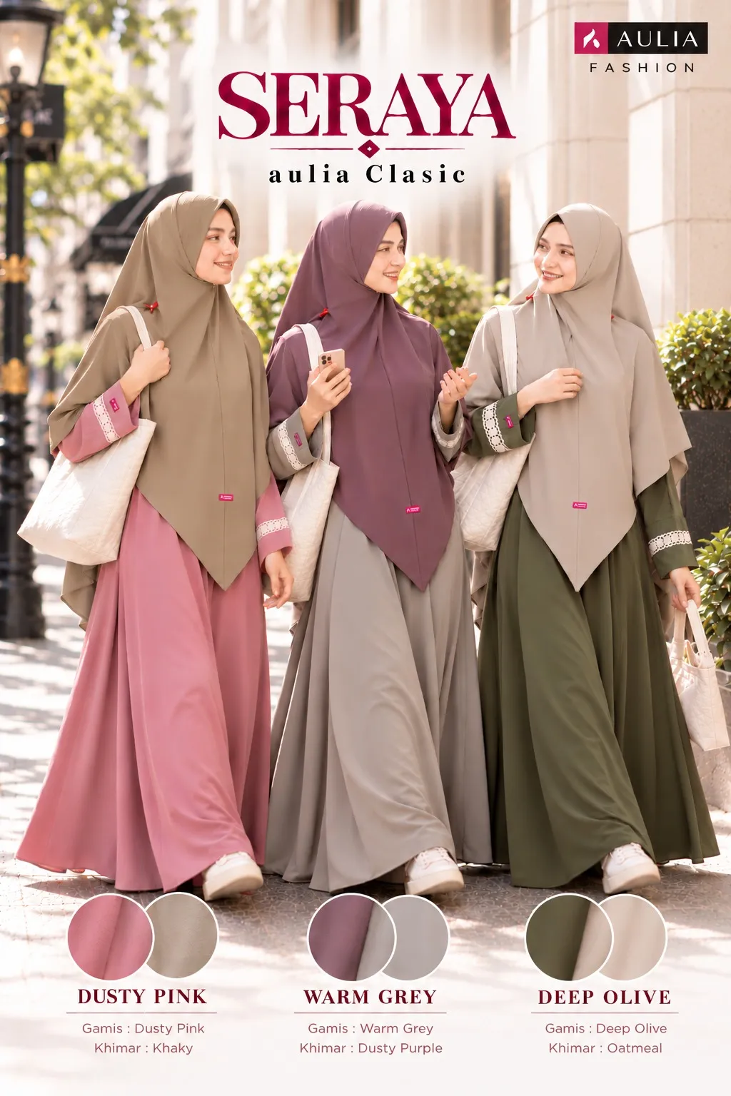 Set Khimar Gamis Seraya