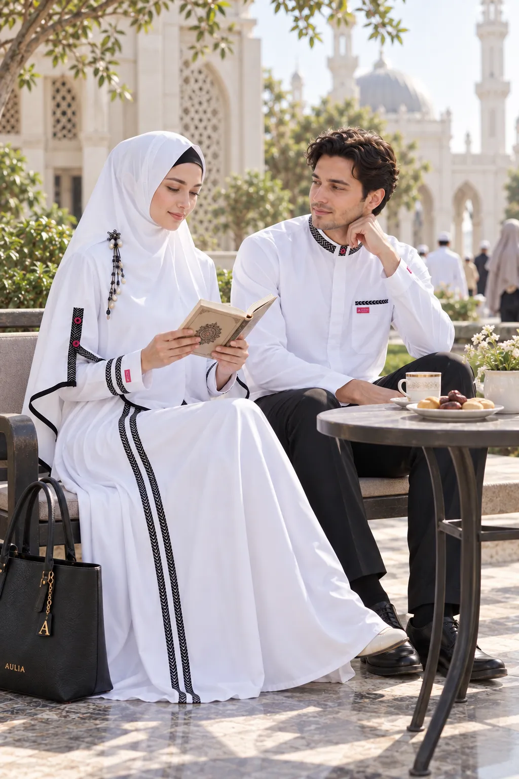 Gamis Couple Zahwa foto 4