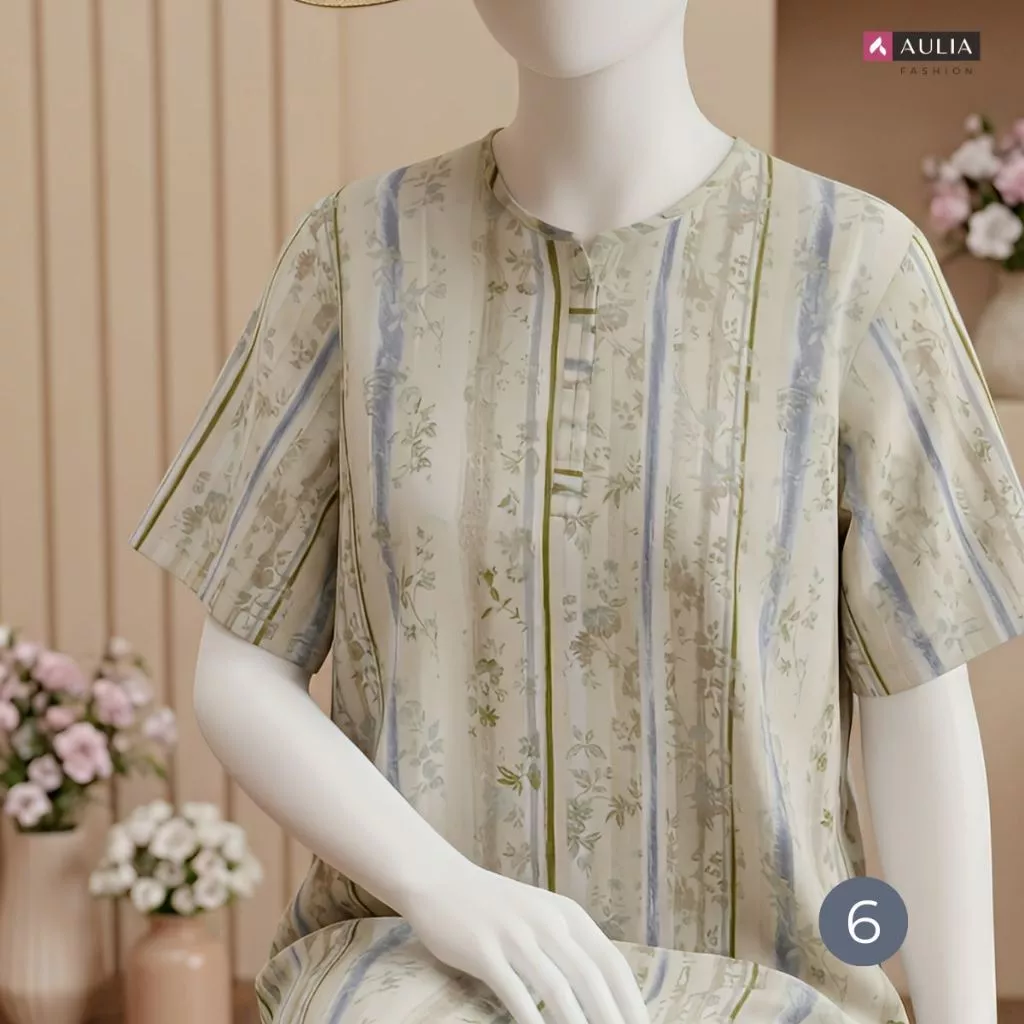Daster Keren Emak-Emak HD6 Motif Detail
