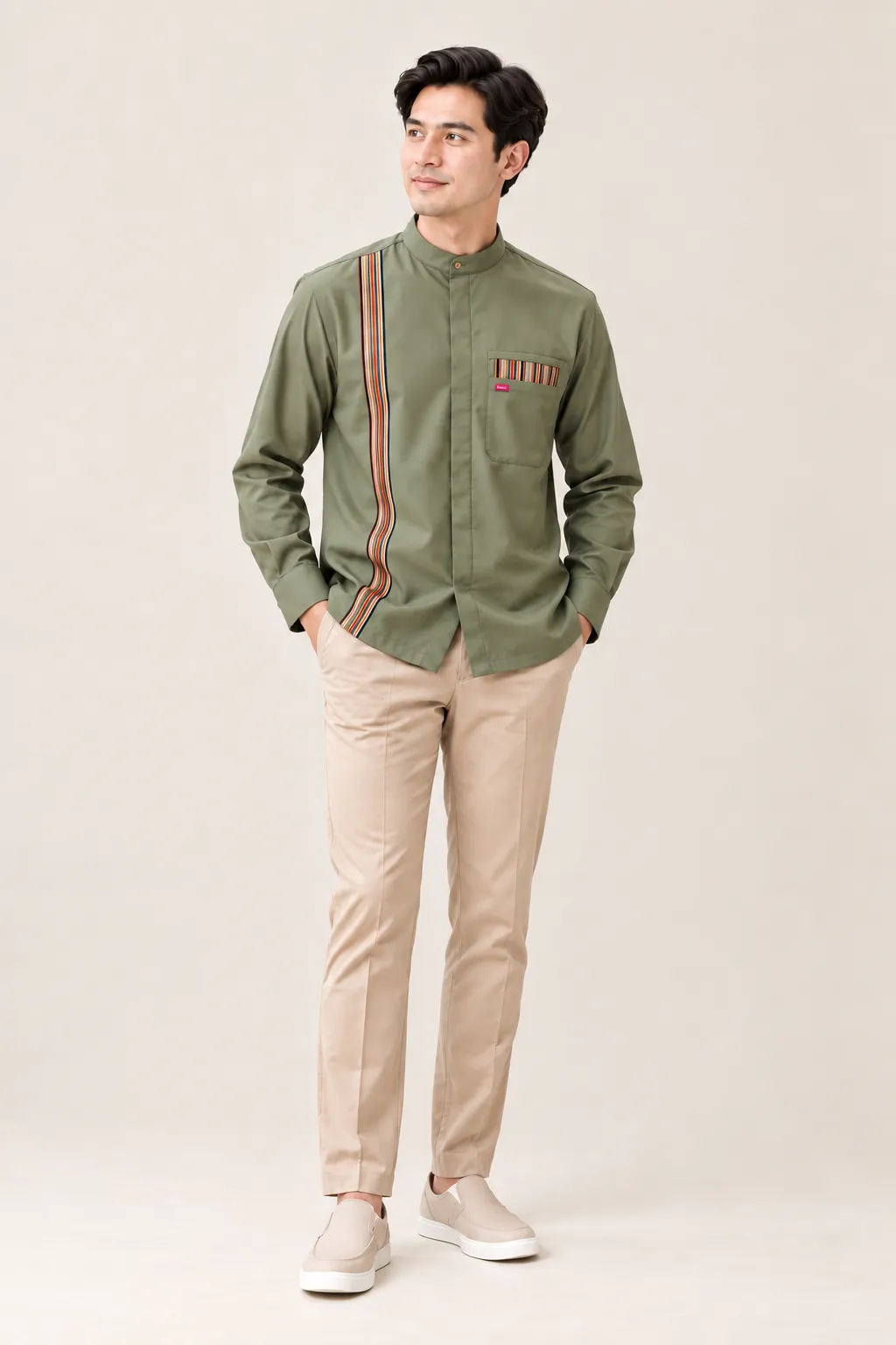 Detail Koko Lengan Panjang