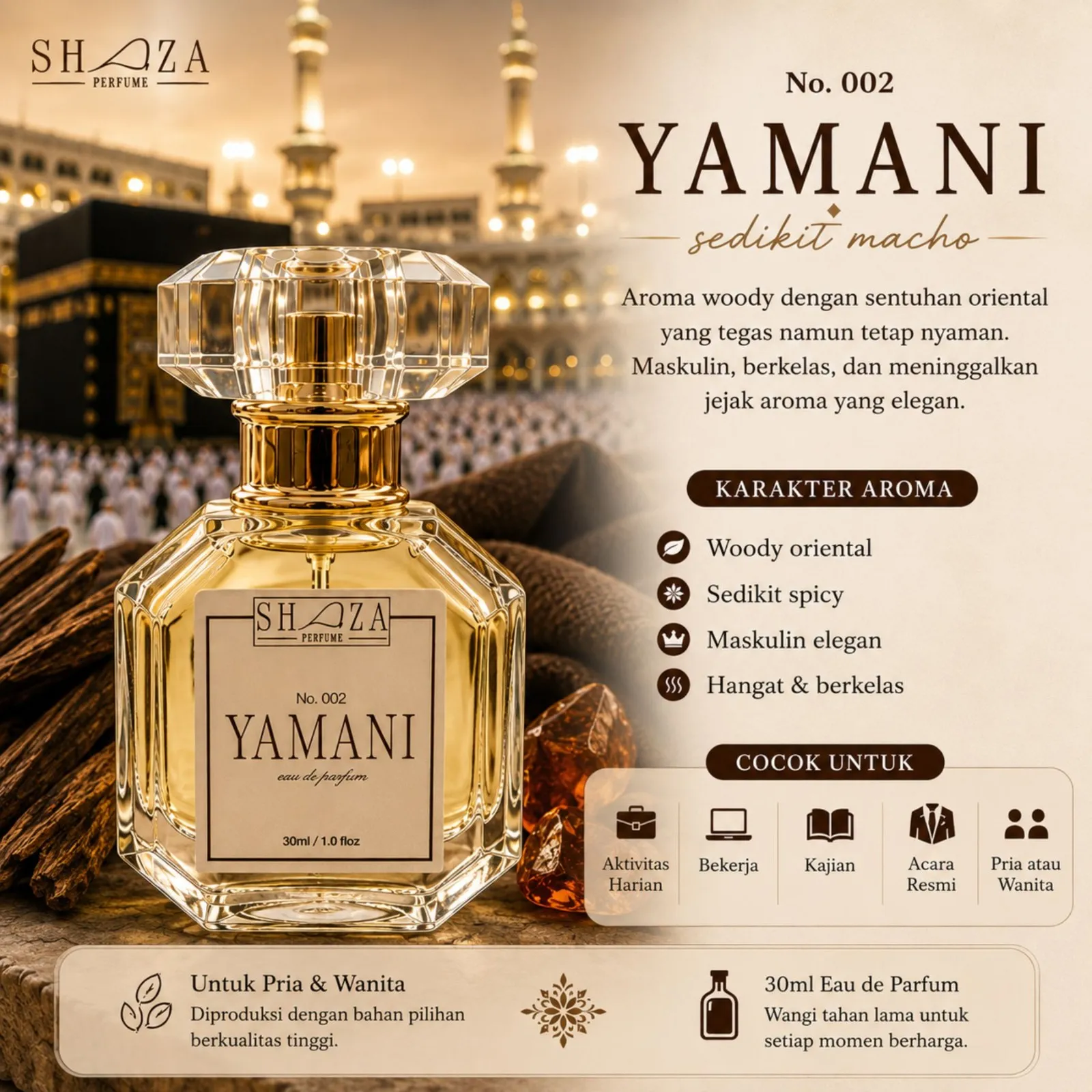 Parfum Shaza YAMANI